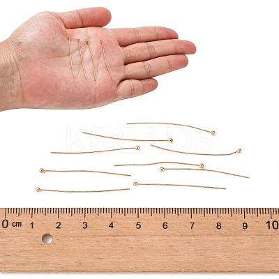 Brass Ball Pins KK-L048-01-1