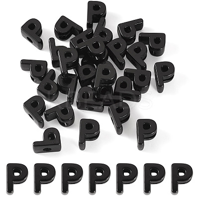 Acrylic European Beads OACR-TAC0013-14P-1