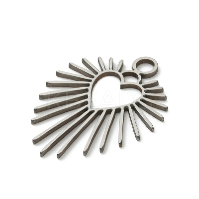 201 Stainless Steel Pendants STAS-I332-12P-1