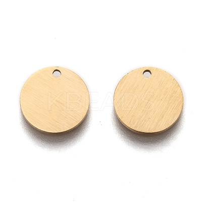 Ion Plating(IP) 304 Stainless Steel Pendants STAS-O133-06A-G-1