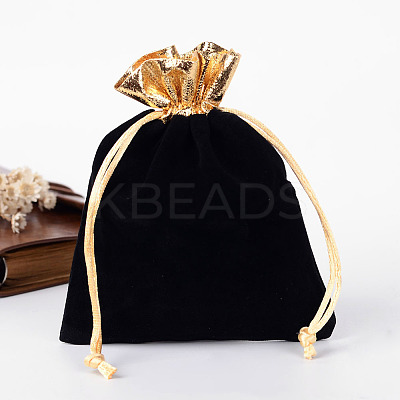 Rectangle Velvet Jewelry Bag LS-X-TP-R001-12x15-01-1