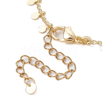 Brass Curb Chain Bracelet Makings AJEW-JB01323-1