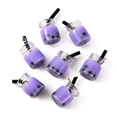 Glass Bottle Pendants X-CRES-S359-01F-1