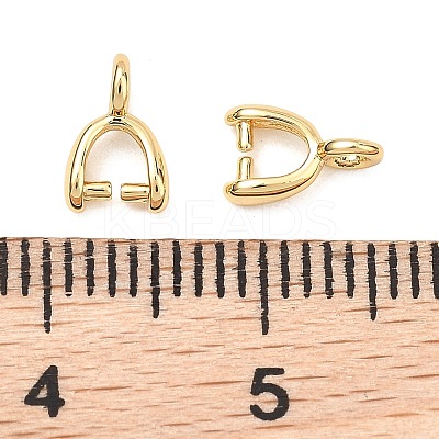 SHEGRACE Brass Ice Pick Pinch Bails XGRQ1U651-369G-1