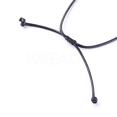 Natural Tiger Eye Pendants Necklaces NJEW-E140-A08-1