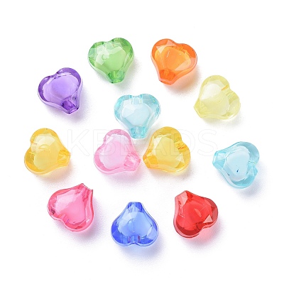 Transparent Acrylic Beads TACR-S114-10mm-M-1