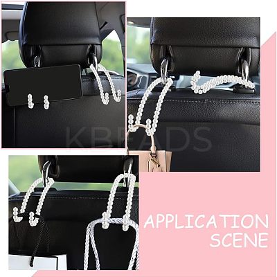 2Pcs Multi-Function Alloy Hook Hangers AJEW-OC0003-47A-1