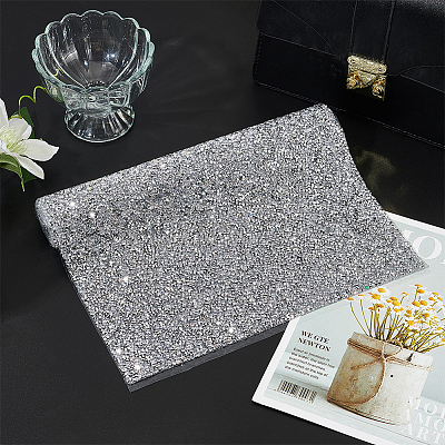 Rectangle Plastic Hotfix Rhinestone DIY-WH0349-339A-1