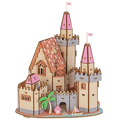 DIY 3D Wooden Puzzle TPUZ-PW0001-04B-1