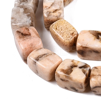 Natural Feldspar Beads Strands G-T138-84-1