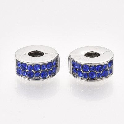 Brass European Clasps PDLC-S001-13B-P-1