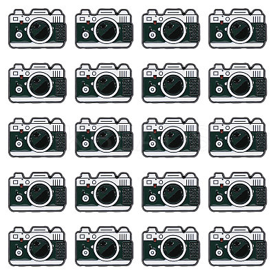 20Pcs Camara Enamel Pins JEWB-CA0001-86-1
