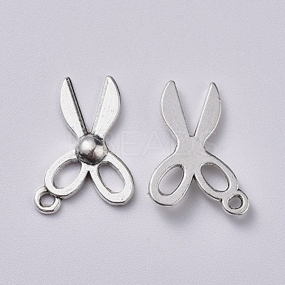 Mixed Tools Metal Charms Tibetan Style Alloy Pendants TIBEP-X0185-71AS-1