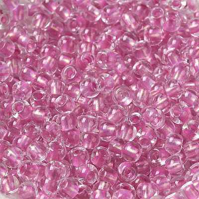 6/0 Transparent Inside Colours Glass Seed Beads SEED-P006-01A-11-1