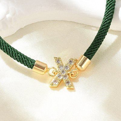 Adjustable Nylon Cord Bracelets X-BJEW-C096-01G-24-1
