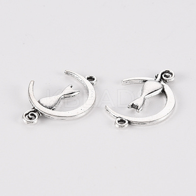 Tibetan Style Alloy Pendants TIBE-N010-45AS-RS-1