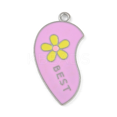 Alloy Enamel Pendants ENAM-D064-01A-1