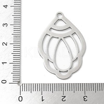 201 Stainless Steel Pendants STAS-S155-03P-1