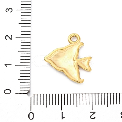 304 Stainless Steel Enamel Pendants STAS-B085-39G-1