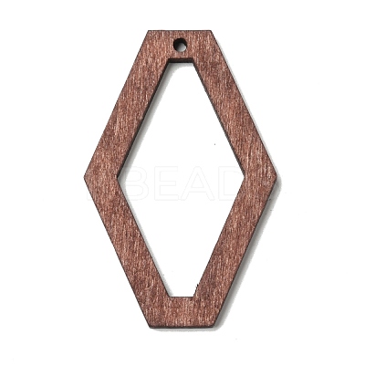 Spray Painted Wood Big Pendants WOOD-H101-03-1