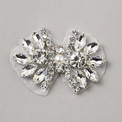 Rhinestone Self Adhesive Appliques Ornament Accessories DIY-WH0568-50B-1