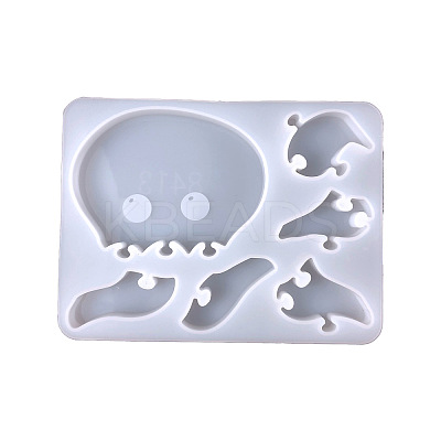 DIY Food Grade Silicone Animal Puzzle Molds SIMO-PW0011-16B-1