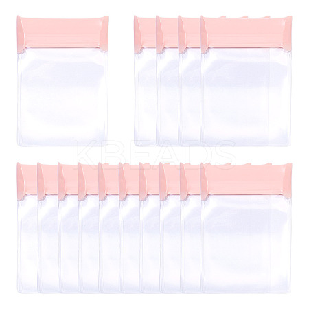 15Pcs Rectangle EVA Resealable Packaging Bags ABAG-TA0001-28B-1