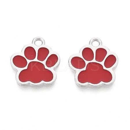 Alloy Enamel Pendants X1-ENAM-YW0006-01P-05-1