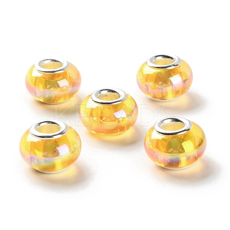 UV Plating Resin European Beads RESI-M001-03F-1
