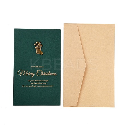 Rectangle Paper Greeting Card AJEW-P123-C04-1