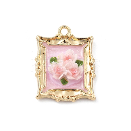 Alloy Enamel Pendants FIND-G089-03G-02-1