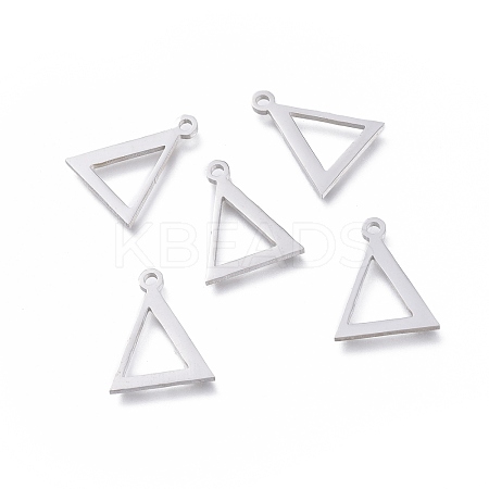 Tarnish Resistant 304 Stainless Steel Charms STAS-K215-06P-1