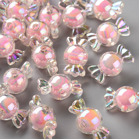 Transparent Acrylic Beads TACR-S152-13B-A01-1