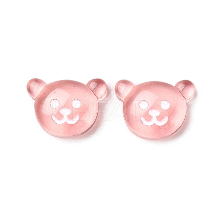 Translucent Resin Animal Decoden Cabochons RESI-M040-03-2-1