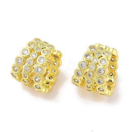 Brass Cuff Earrings EJEW-I305-48G-1
