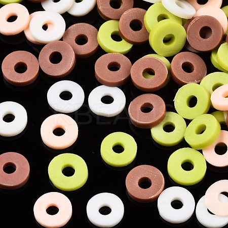 Handmade Polymer Clay Beads CLAY-T019-02B-13-1