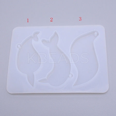 Self Defence Keychain Silicone Molds DIY-TAC0007-97B-1