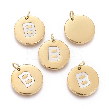 316 Surgical Stainless Steel Pendants X-STAS-F256-015B-G-1