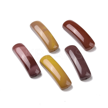 Natural Mookaite Connector Charms G-D460-02G-1