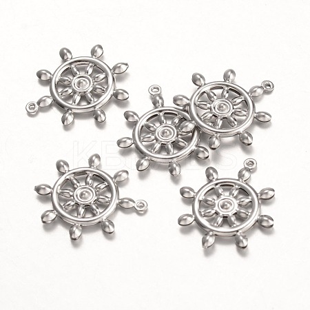 Tarnish Resistant 316 Surgical Stainless Steel Pendants LS-STAS-K096-12P-1