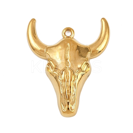 304 Stainless Steel Pendants STAS-P402-04D-G-1