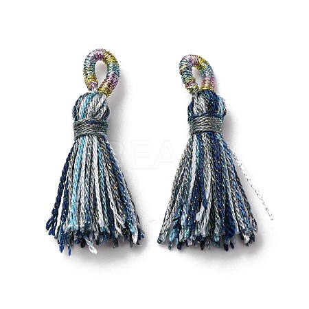 Polyester Tassel Pendants FIND-D302-01C-1