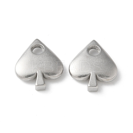 304 Stainless Steel Pendants STAS-I330-006P-1