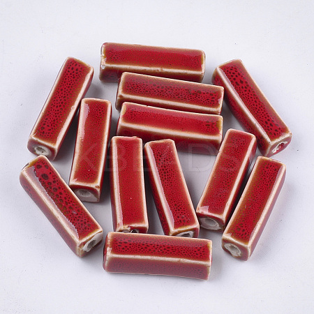 Handmade Porcelain Beads PORC-S498-28M-1