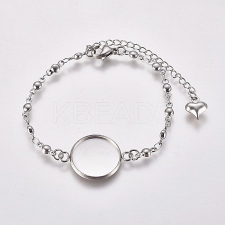 Tarnish Resistant 304 Stainless Steel Bracelet Making LS-STAS-L248-001P-1
