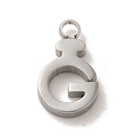 Non-Tarnish 304 Stainless Steel Charms STAS-L022-287P-1