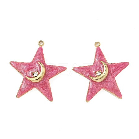 304 Stainless Steel Pendants STAS-C134-04G-1
