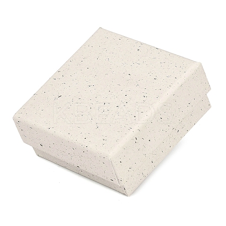 Square Paper Jewelry Storage Boxes with Sponge Inside LS-CON-I013-01C-1