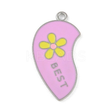 Alloy Enamel Pendants ENAM-D064-01A-1