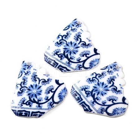 Printed Resin Pendants LS-FIND-U031-12C-1